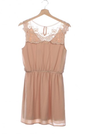Sukienka Zara, Rozmiar XS, Kolor Beżowy, Cena 66,99 zł