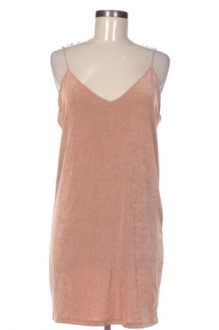 Kleid Zara, Größe L, Farbe Beige, Preis 18,99 €