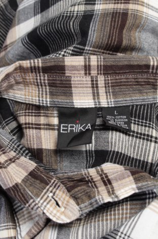 Γυναικείο πουκάμισο Erika, Μέγεθος L, Χρώμα Πολύχρωμο, Τιμή 9,90 €