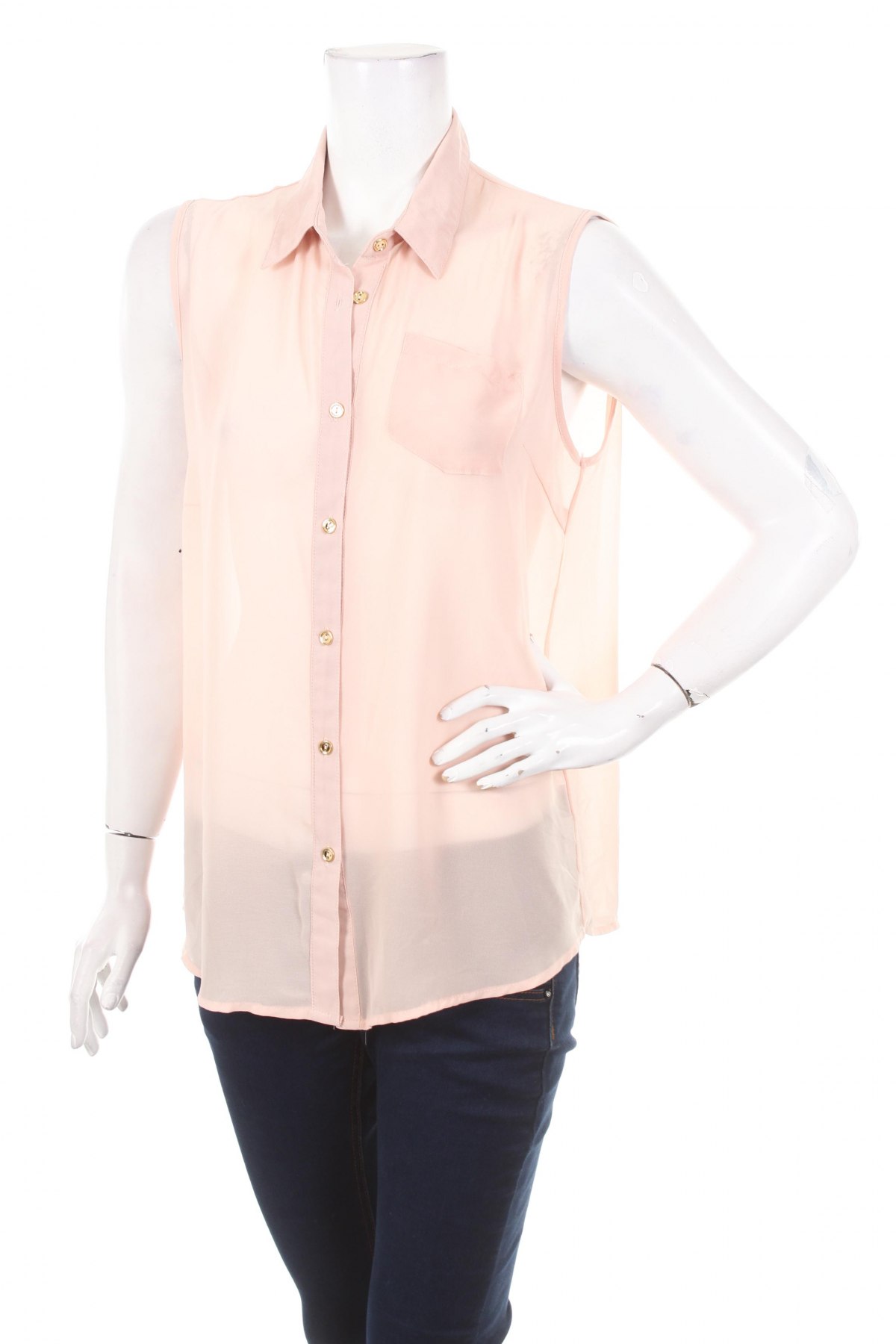 Γυναικείο πουκάμισο Atmosphere, Μέγεθος L, Χρώμα  Μπέζ, Τιμή 11,13 €