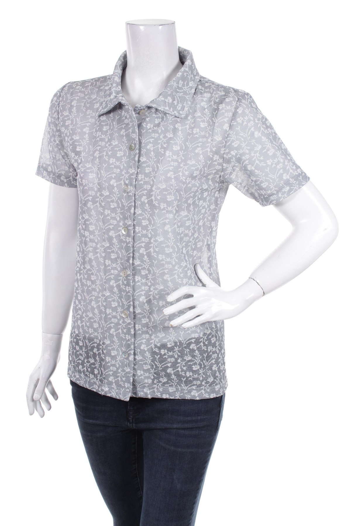 Γυναικείο πουκάμισο Beutler, Μέγεθος S, Χρώμα Γκρί, Τιμή 9,90 €