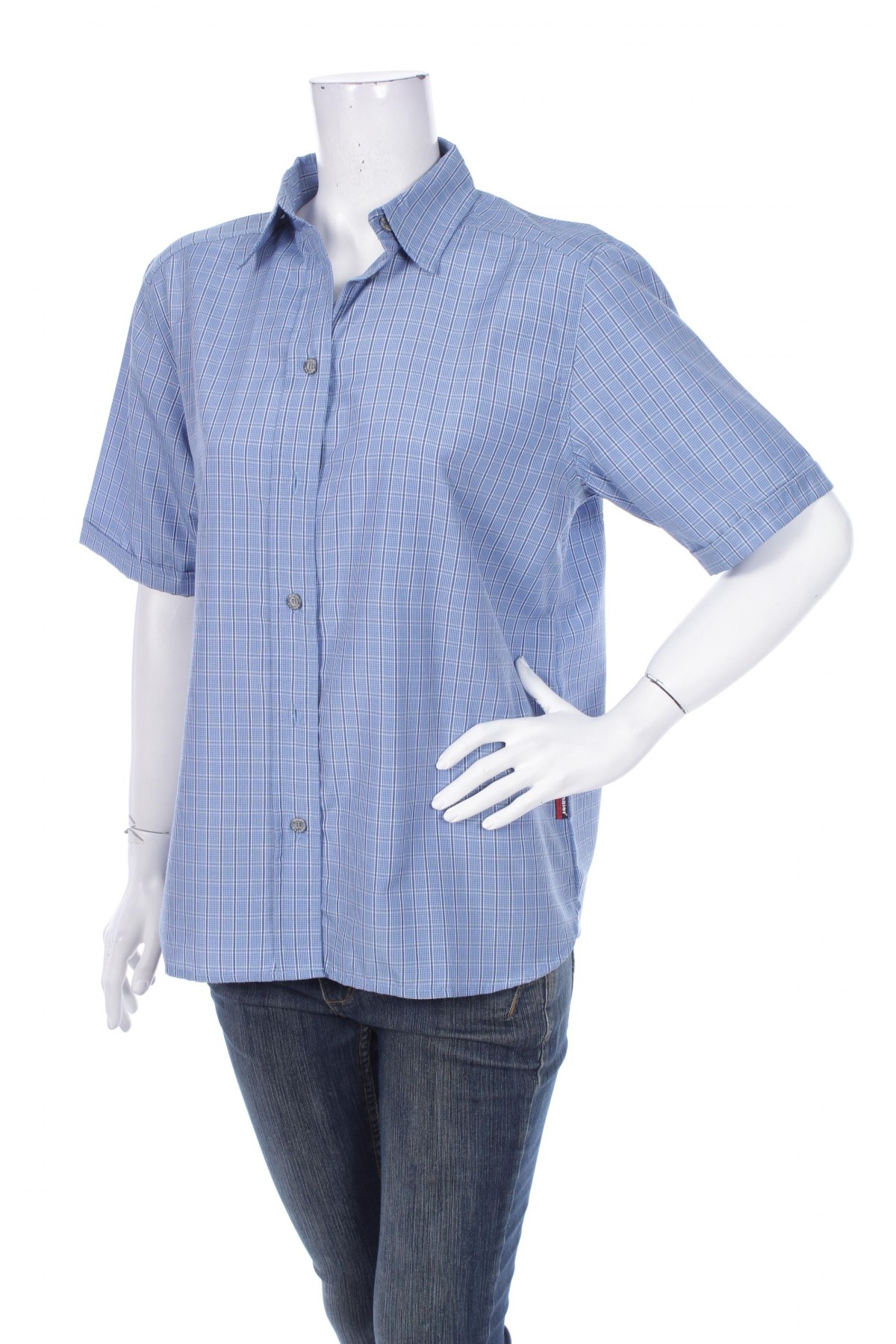 Γυναικείο πουκάμισο Maier Sports, Μέγεθος L, Χρώμα Μπλέ, Τιμή 14,85 €