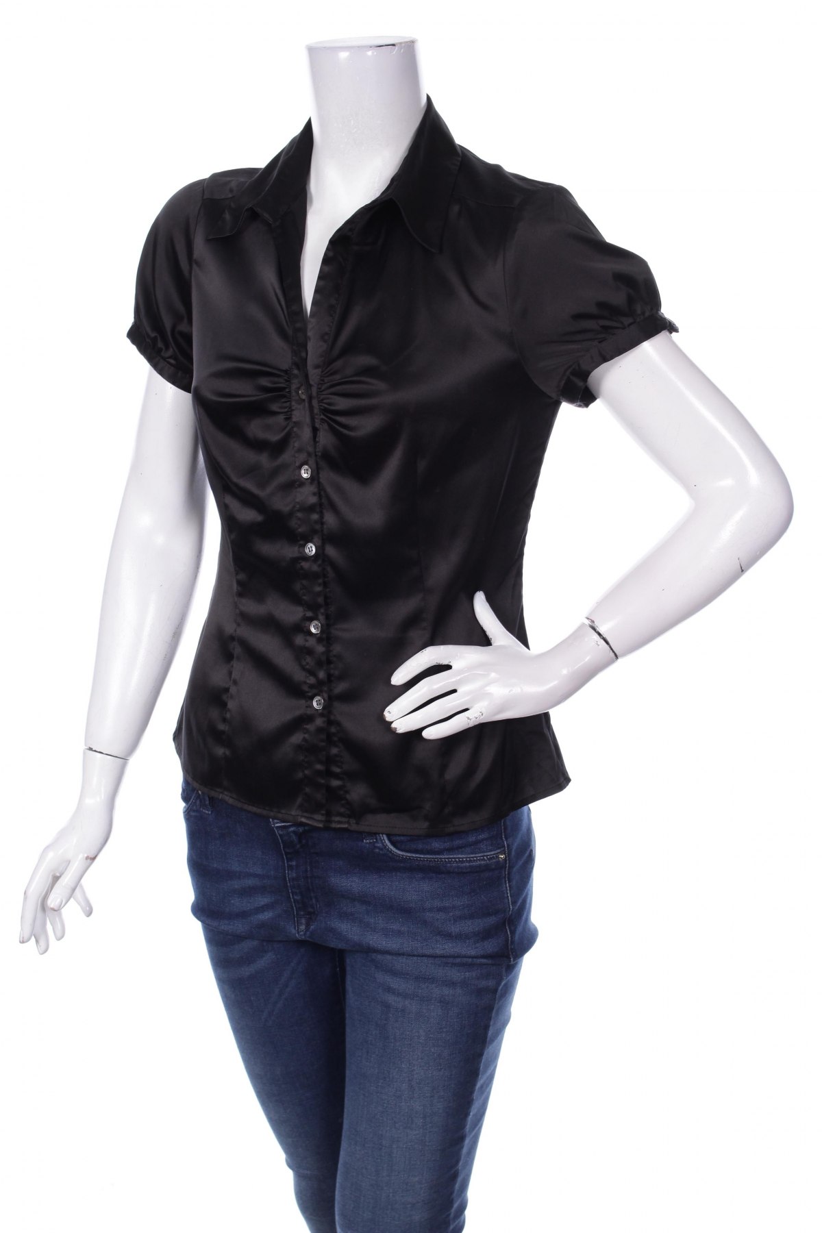 Γυναικείο πουκάμισο The Limited, Μέγεθος S, Χρώμα Μαύρο, Τιμή 8,66 €