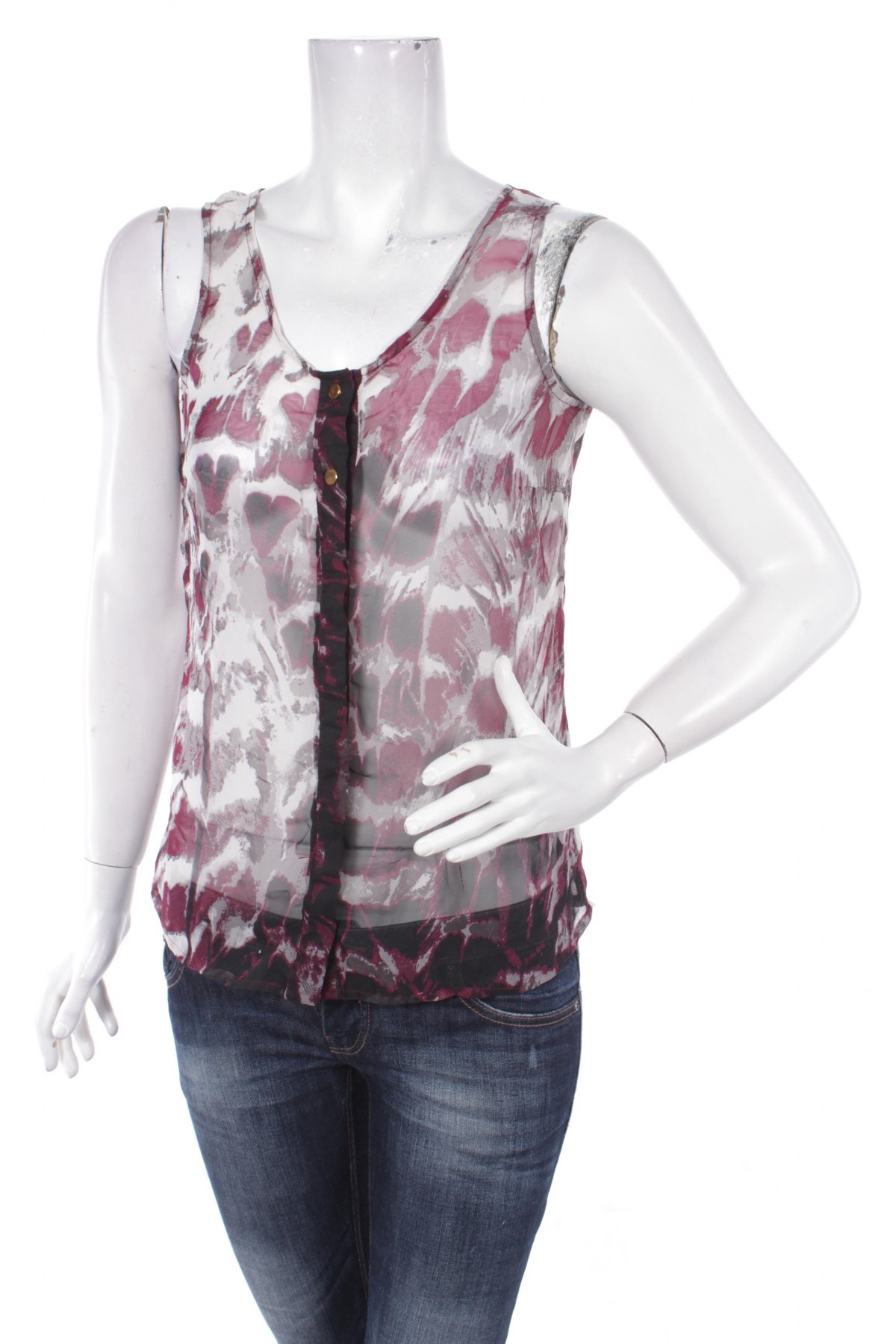Γυναικείο πουκάμισο Vero Moda, Μέγεθος XS, Χρώμα Πολύχρωμο, Τιμή 8,66 €
