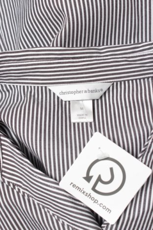 Γυναικείο πουκάμισο Christopher & Banks, Μέγεθος M, Χρώμα Μαύρο, Τιμή 19,18 €