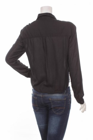 Γυναικείο πουκάμισο Clockhouse, Μέγεθος M, Χρώμα Μαύρο, Τιμή 13,61 €