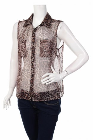 Γυναικείο πουκάμισο Forcast, Μέγεθος L, Χρώμα Καφέ, Τιμή 9,90 €