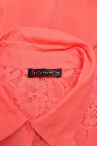 Γυναικείο πουκάμισο Free Fusion, Μέγεθος L, Χρώμα Πορτοκαλί, Τιμή 9,90 €