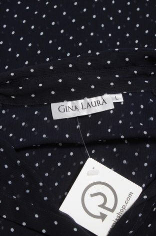Γυναικείο πουκάμισο Gina Laura, Μέγεθος L, Χρώμα Μπλέ, Τιμή 14,43 €