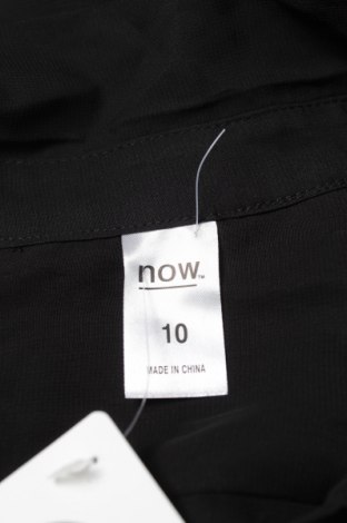 Γυναικείο πουκάμισο Now, Μέγεθος M, Χρώμα Μαύρο, Τιμή 14,23 €