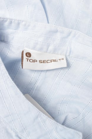 Γυναικείο πουκάμισο Top Secret, Μέγεθος L, Χρώμα Μπλέ, Τιμή 17,53 €