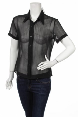 Γυναικείο πουκάμισο United Colors Of Benetton, Μέγεθος M, Χρώμα Μαύρο, Τιμή 11,75 €