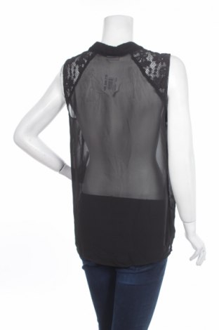 Γυναικείο πουκάμισο Vila, Μέγεθος L, Χρώμα Μαύρο, Τιμή 9,28 €