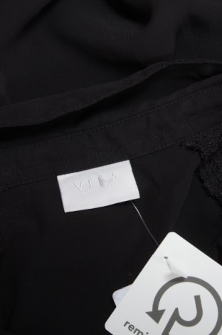 Γυναικείο πουκάμισο Vila, Μέγεθος L, Χρώμα Μαύρο, Τιμή 9,28 €