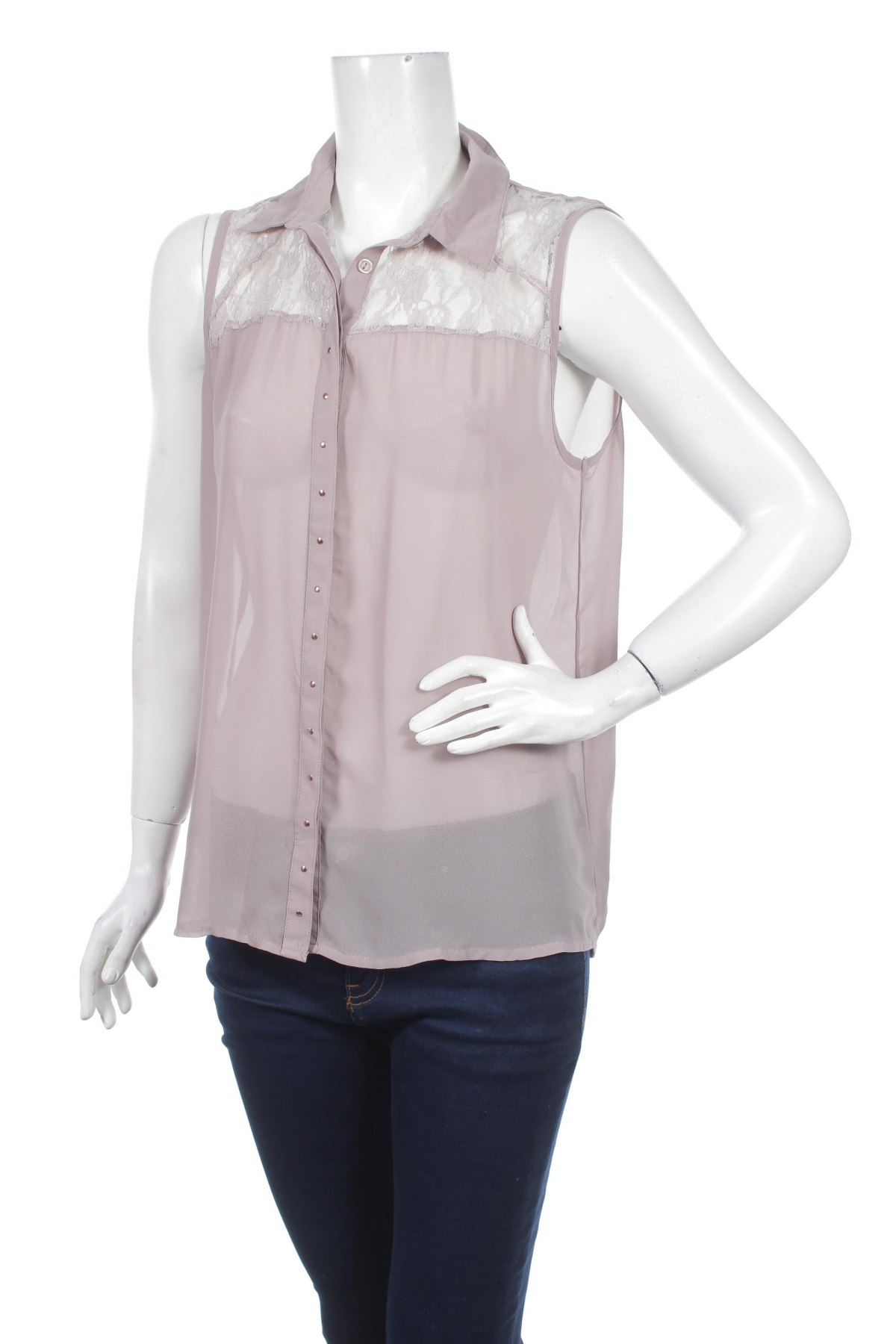 Γυναικείο πουκάμισο Atmosphere, Μέγεθος M, Χρώμα Γκρί, Τιμή 11,75 €