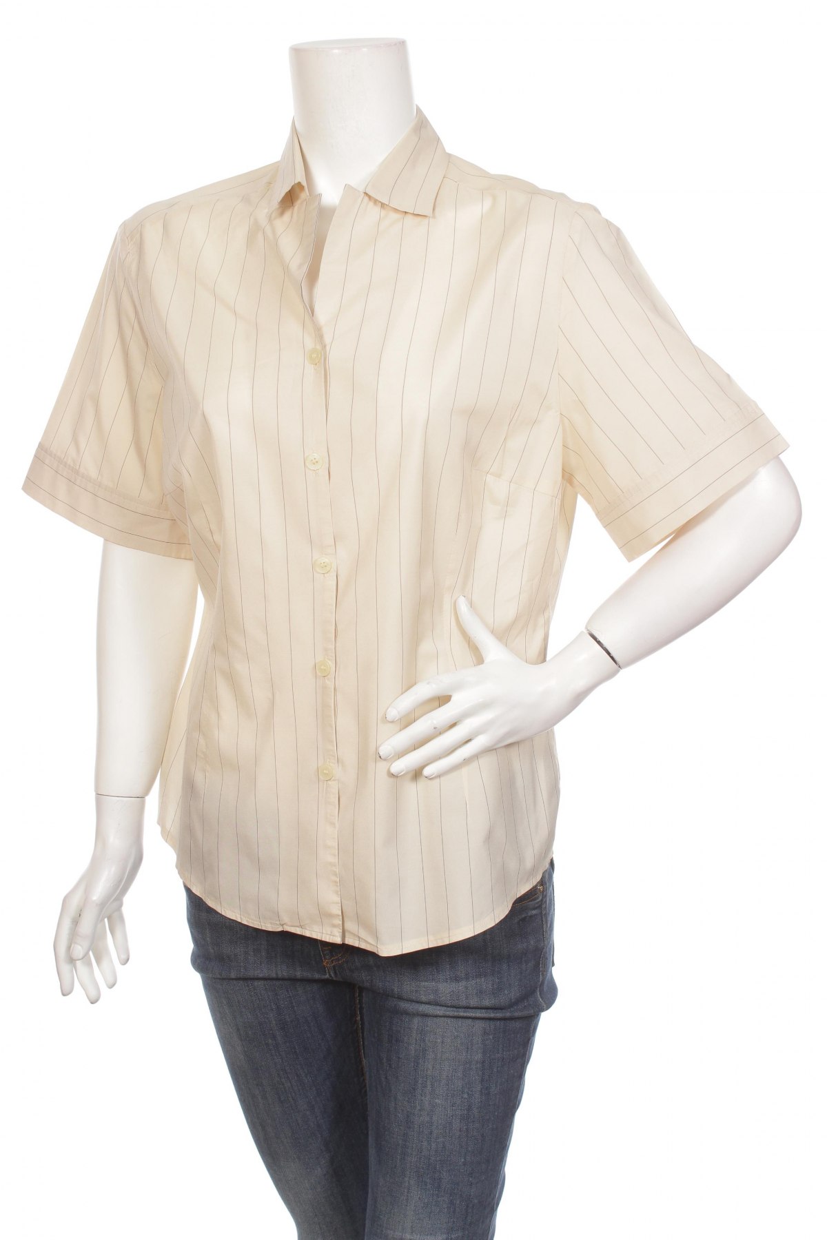 Γυναικείο πουκάμισο Bianca, Μέγεθος XL, Χρώμα  Μπέζ, Τιμή 14,85 €