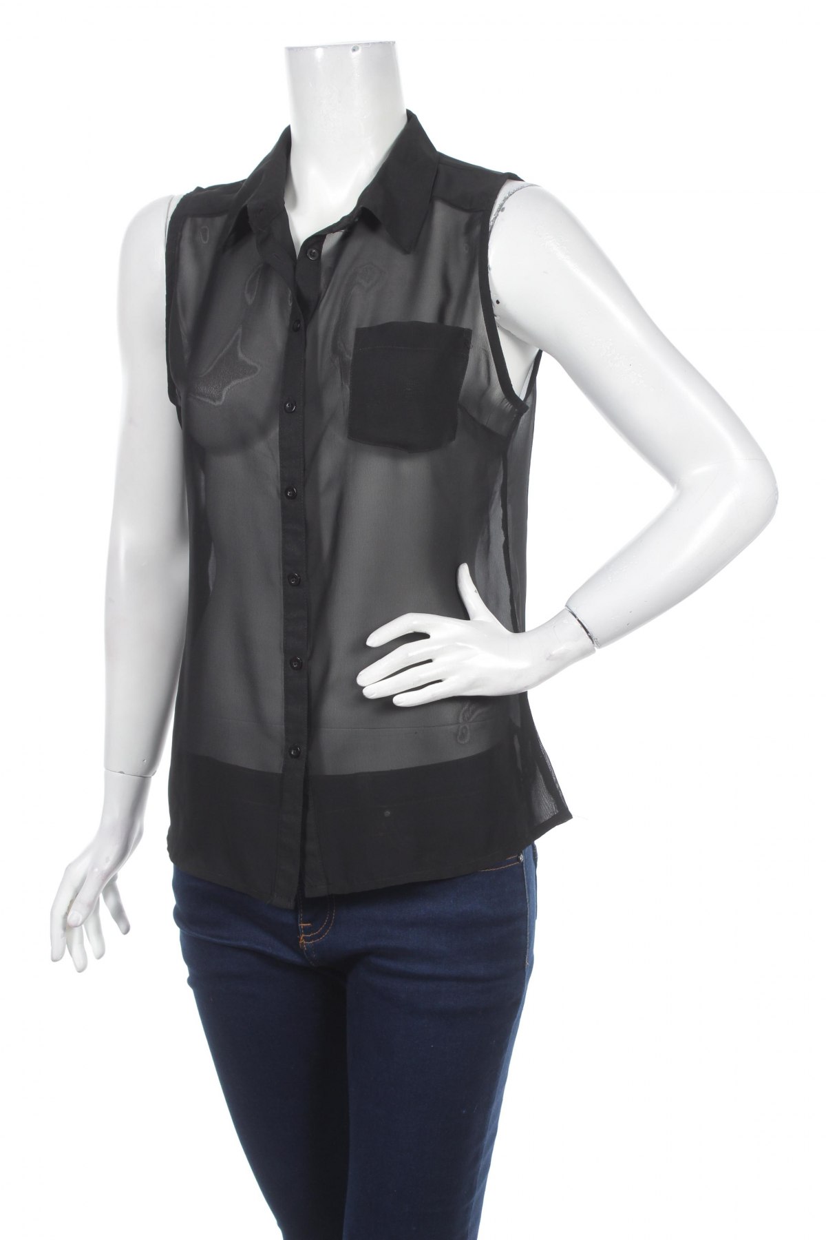 Γυναικείο πουκάμισο Blind Date, Μέγεθος M, Χρώμα Μαύρο, Τιμή 9,28 €