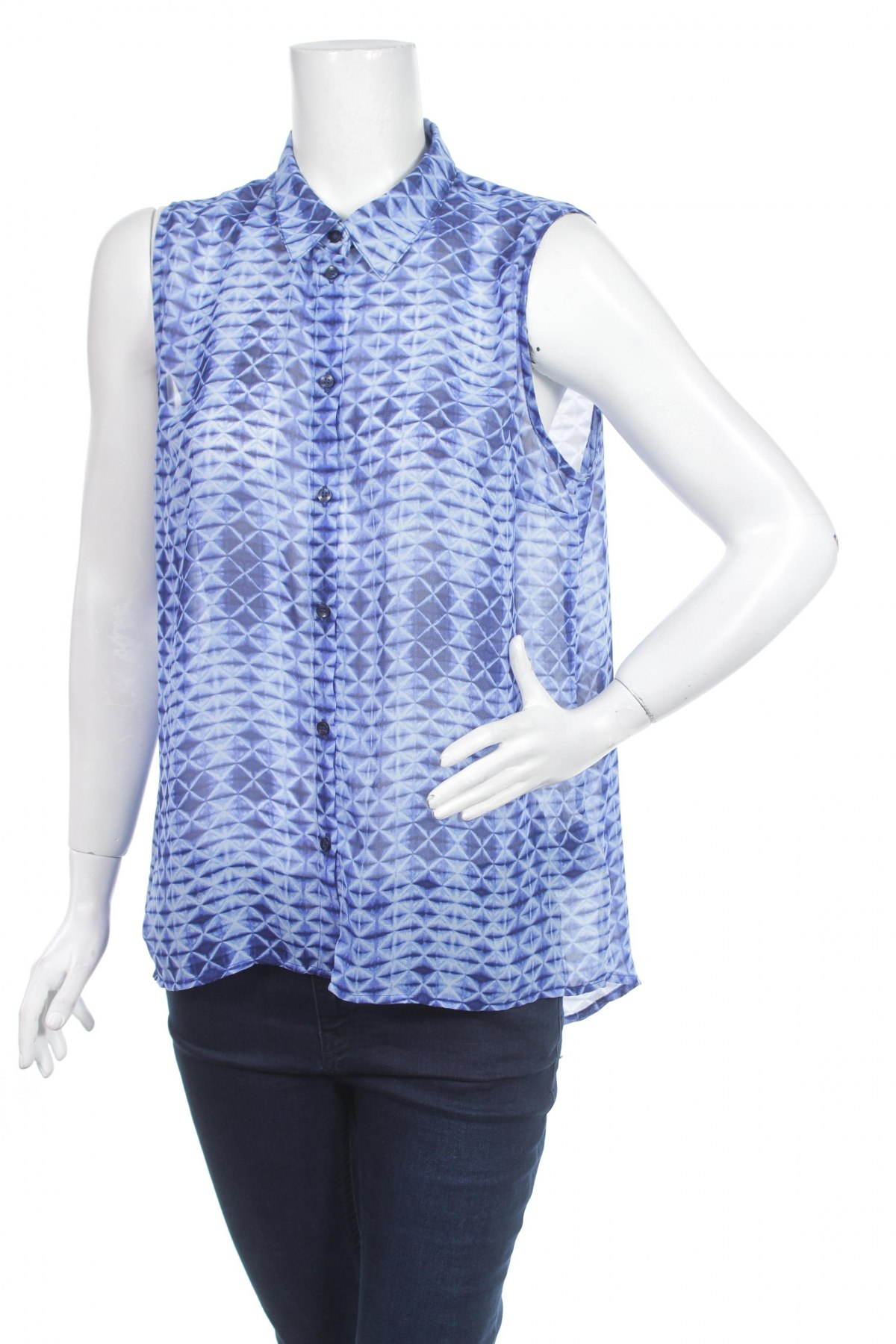 Γυναικείο πουκάμισο Colours Of The World, Μέγεθος XL, Χρώμα Μπλέ, Τιμή 11,13 €