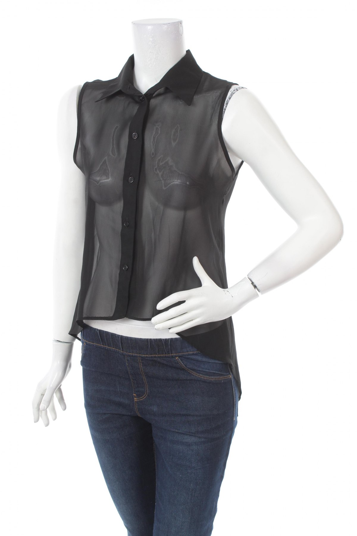Γυναικείο πουκάμισο Nikka, Μέγεθος M, Χρώμα Μαύρο, Τιμή 13,92 €