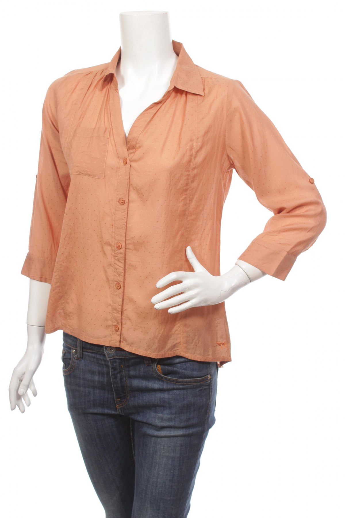 Γυναικείο πουκάμισο No Name, Μέγεθος S, Χρώμα Καφέ, Τιμή 13,61 €