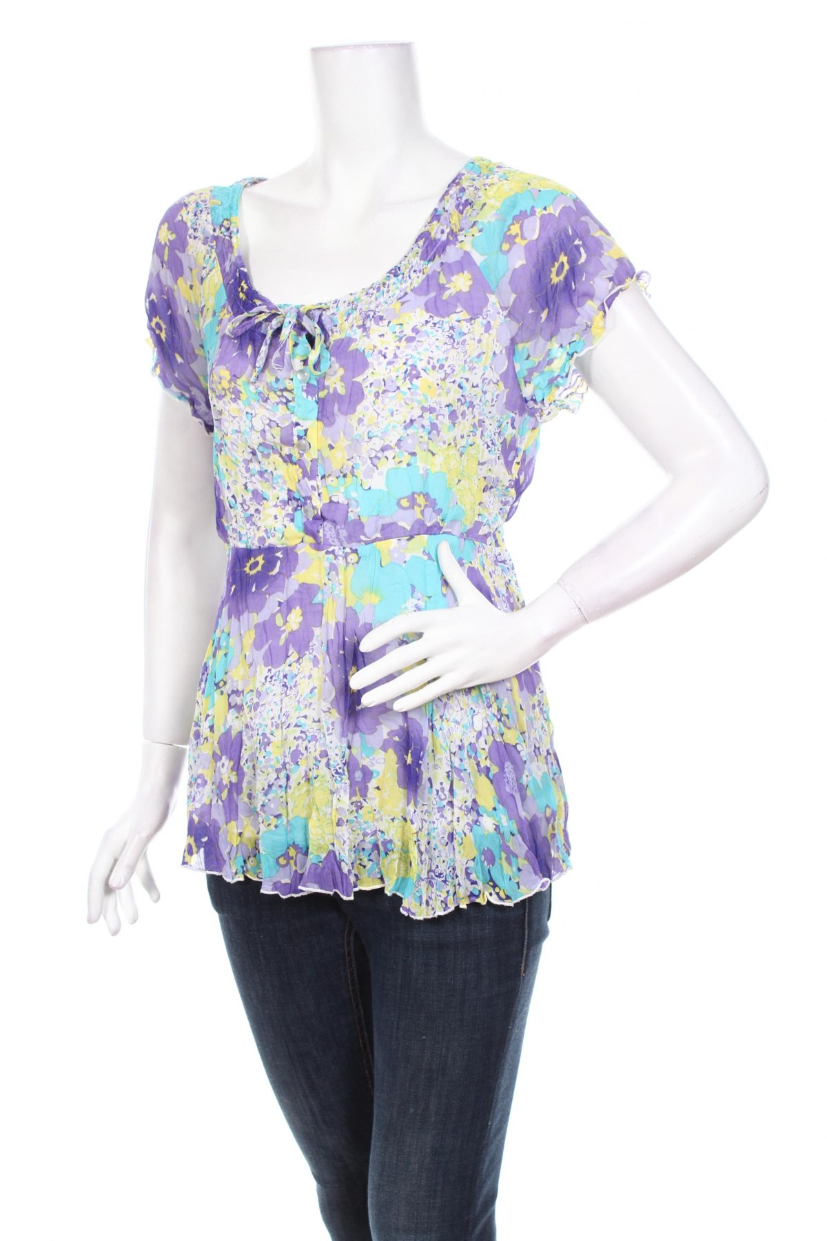 Дамска блуза Cha Cha, Размер XL, Цвят Многоцветен, Цена 19,00 лв.
