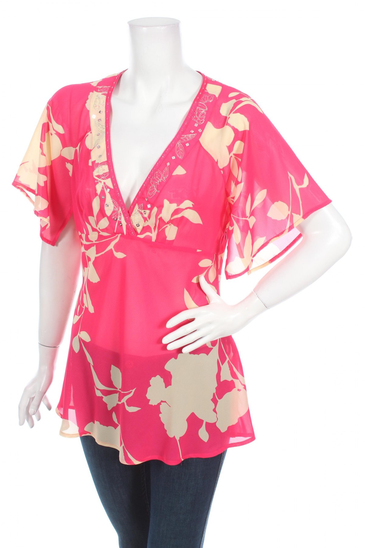 Дамска блуза Tara, Размер M, Цвят Розов, Цена 22,00 лв.