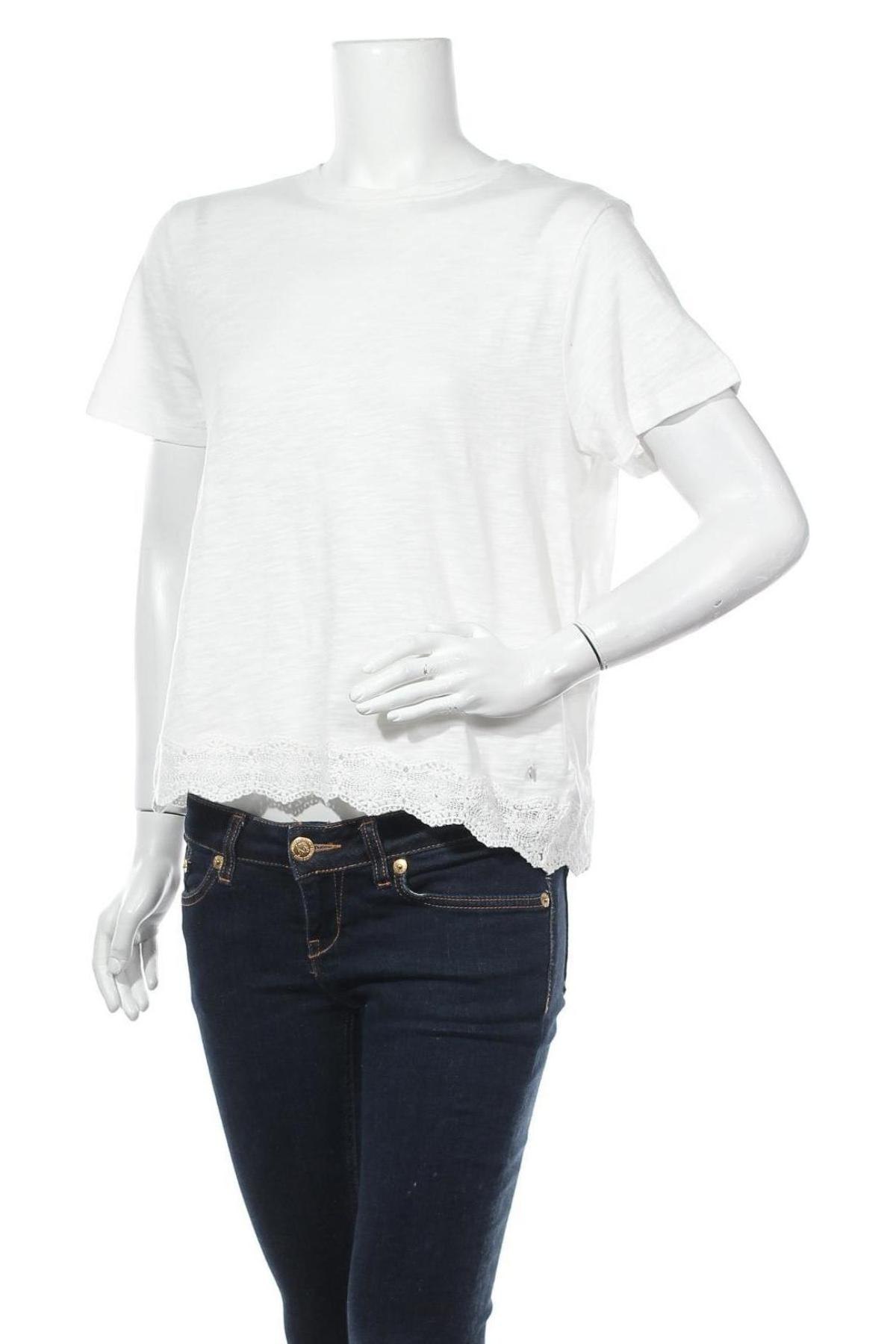 Дамска блуза Superdry, Размер L, Цвят Бял, Цена 66,00 лв.