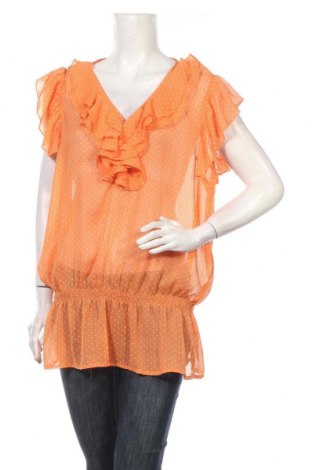 Damen Shirt, Größe L, Farbe Orange, 100% Polyester, Preis 6,33 €