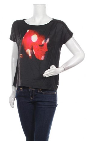 Дамска блуза Andy Warhol By Pepe Jeans, Размер S, Цвят Черен, Полиестер, Цена 21,60 лв.