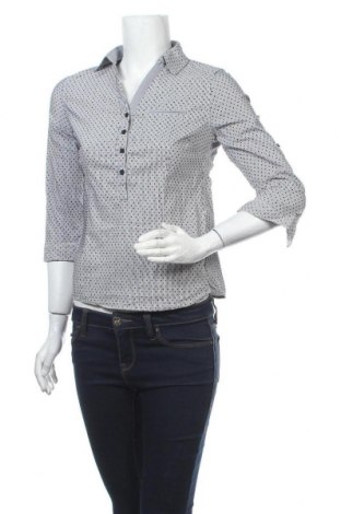 Damen Shirt Cache Cache, Größe S, Farbe Grau, 71% Baumwolle, 25% Polyamid, 4% Elastan, Preis 9,04 €