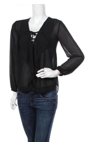 Bluză de femei H&M, Mărime XS, Culoare Negru, Poliester, Preț 15,25 Lei