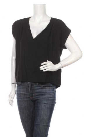 Damen Shirt H&M L.O.G.G., Größe M, Farbe Schwarz, Viskose, Preis 6,33 €