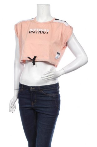 Дамска блуза Jennyfer, Размер M, Цвят Оранжев, 60% памук, 40% модал, Цена 11,34 лв.