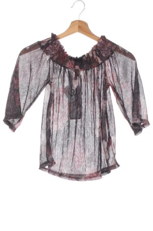 Damen Shirt New Look, Größe S, Farbe Mehrfarbig, 69% Polyester, 31% Metallfasern, Preis 10,02 €