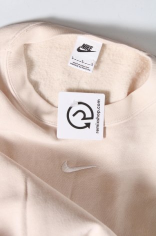 Γυναικεία μπλούζα Nike, Μέγεθος L, Χρώμα  Μπέζ, 80% βαμβάκι, 20% πολυεστέρας, Τιμή 35,57 €