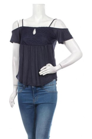 Damen Shirt ONLY, Größe S, Farbe Blau, 85% Polyester, 15% Viskose, Preis 6,33 €