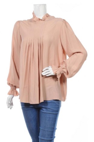 Дамска блуза See By Chloe, Размер M, Цвят Розов, 74% ацетат, 26% коприна, Цена 188,55 лв.