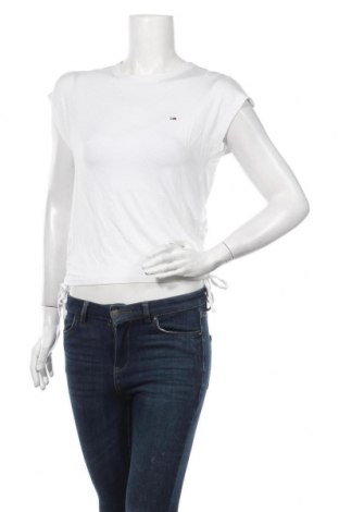 Bluză de femei Tommy Hilfiger, Mărime M, Culoare Alb, 95% viscoză, 5% elastan, Preț 51,97 Lei