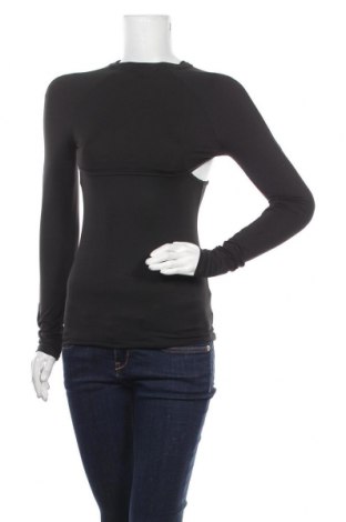 Дамска блуза Weekday, Размер XS, Цвят Черен, 87% полиестер, 13% еластан, Цена 48,30 лв.