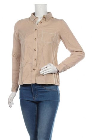 Γυναικείο πουκάμισο Etam, Μέγεθος XS, Χρώμα  Μπέζ, Lyocell, Τιμή 13,76 €