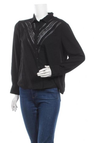 Γυναικείο πουκάμισο Irl, Μέγεθος M, Χρώμα Μαύρο, Πολυεστέρας, Τιμή 10,64 €