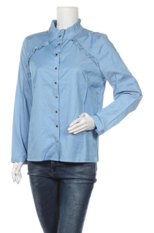 Γυναικείο πουκάμισο Irl, Μέγεθος L, Χρώμα Μπλέ, Βαμβάκι, Τιμή 12,45 €