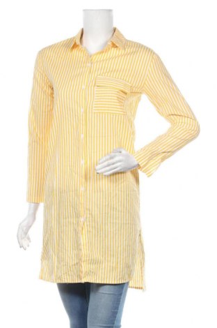 Дамска риза Minimum, Размер XS, Цвят Жълт, Памук, Цена 15,12 лв.