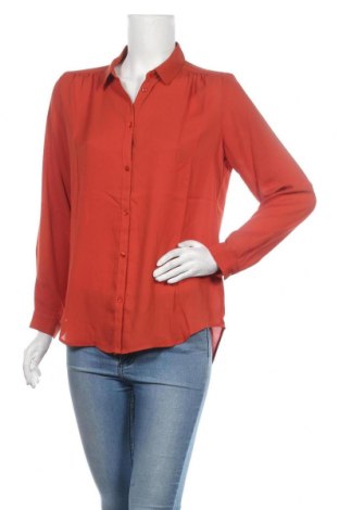 Γυναικείο πουκάμισο Vila, Μέγεθος XS, Χρώμα Πορτοκαλί, 100% πολυεστέρας, Τιμή 10,67 €