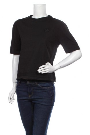 Дамска тениска McQ Alexander McQueen, Размер S, Цвят Черен, Памук, Цена 65,70 лв.