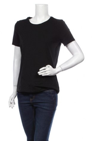 Дамска тениска Selected Femme, Размер M, Цвят Черен, 95% памук, 5% еластан, Цена 41,30 лв.