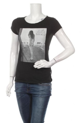 Tricou de femei Tom Tailor, Mărime S, Culoare Negru, Bumbac, Preț 55,18 Lei