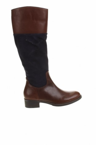 Γυναικείες μπότες Helene Rouge, Μέγεθος 37, Χρώμα Μπλέ, Γνήσιο δέρμα, φυσικό σουέτ, Τιμή 61,60 €