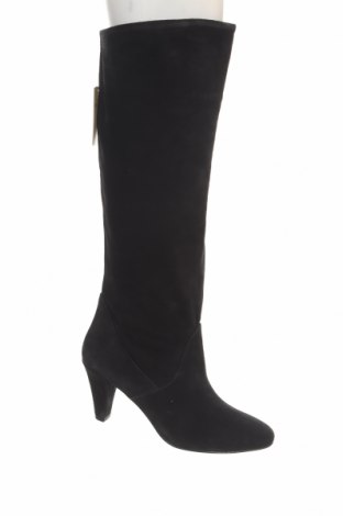 Γυναικείες μπότες Hogl, Μέγεθος 38, Χρώμα Μαύρο, Φυσικό σουέτ, Τιμή 126,03 €