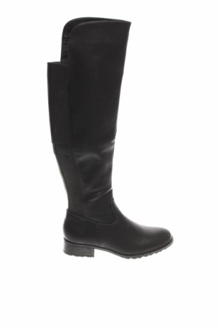 Γυναικείες μπότες Irl, Μέγεθος 38, Χρώμα Μαύρο, Δερματίνη, κλωστοϋφαντουργικά προϊόντα, Τιμή 28,07 €